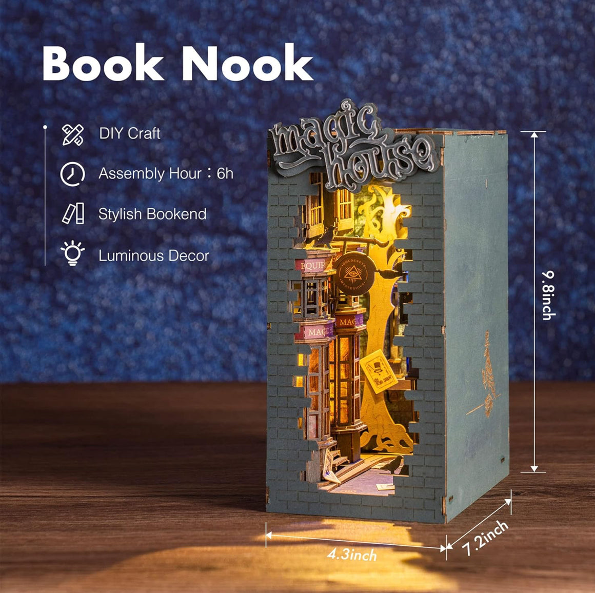 Magic House Book Nook Kit