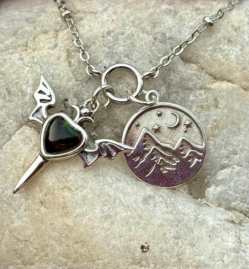 ACOTAR sterling silver necklace