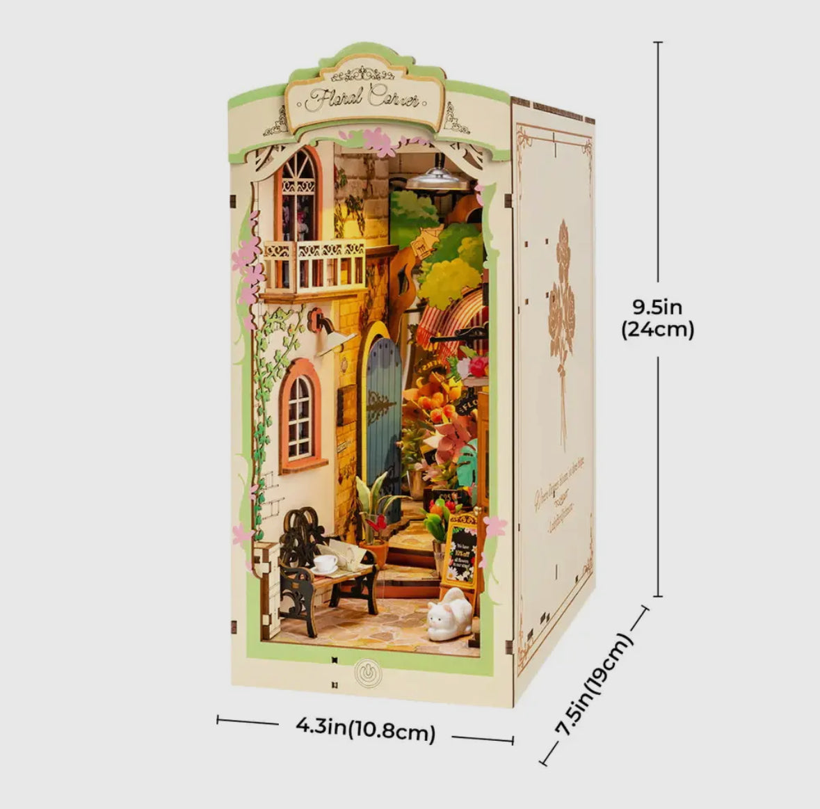 Floral Corner Book Nook kit