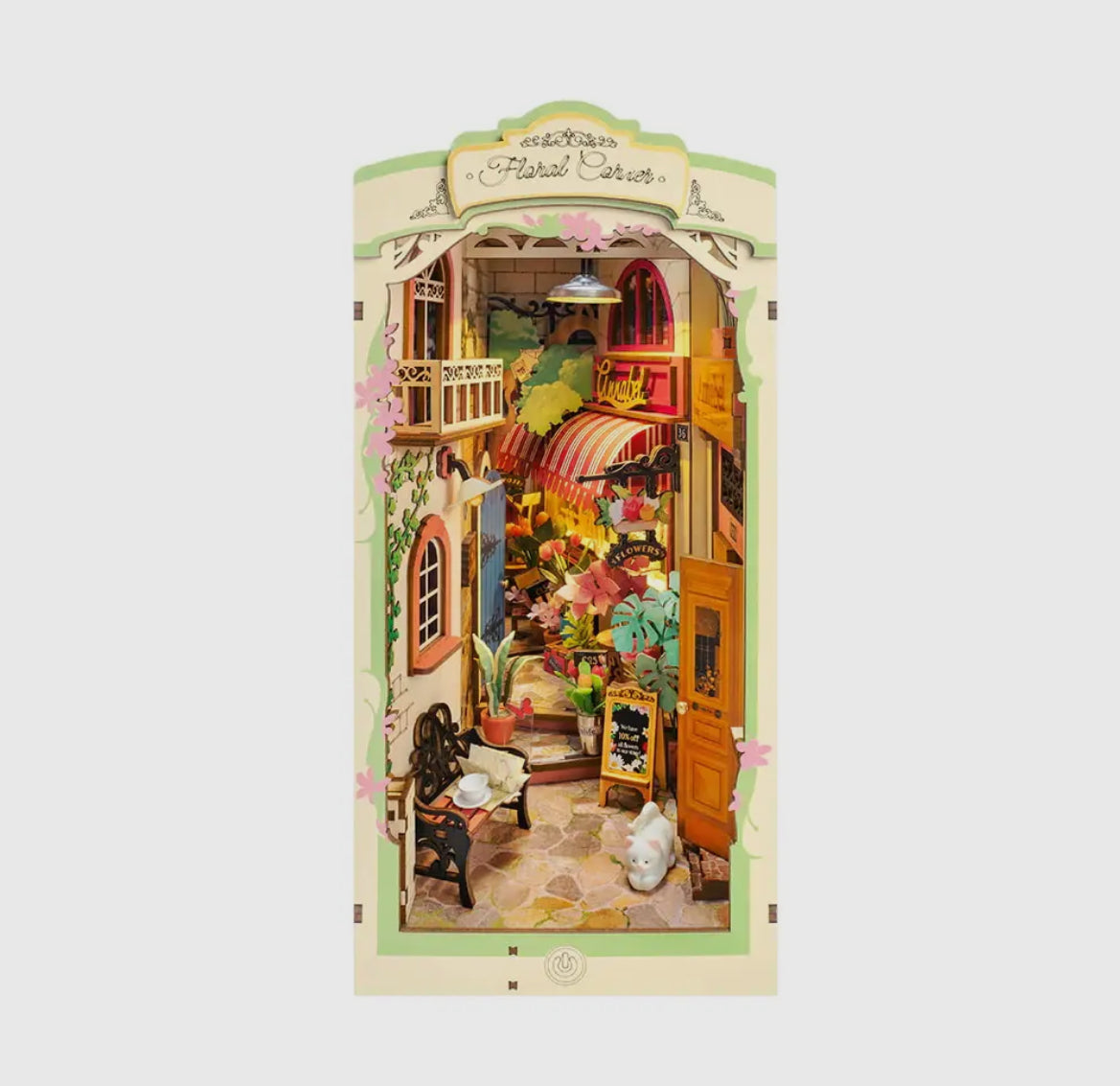 Floral Corner Book Nook kit