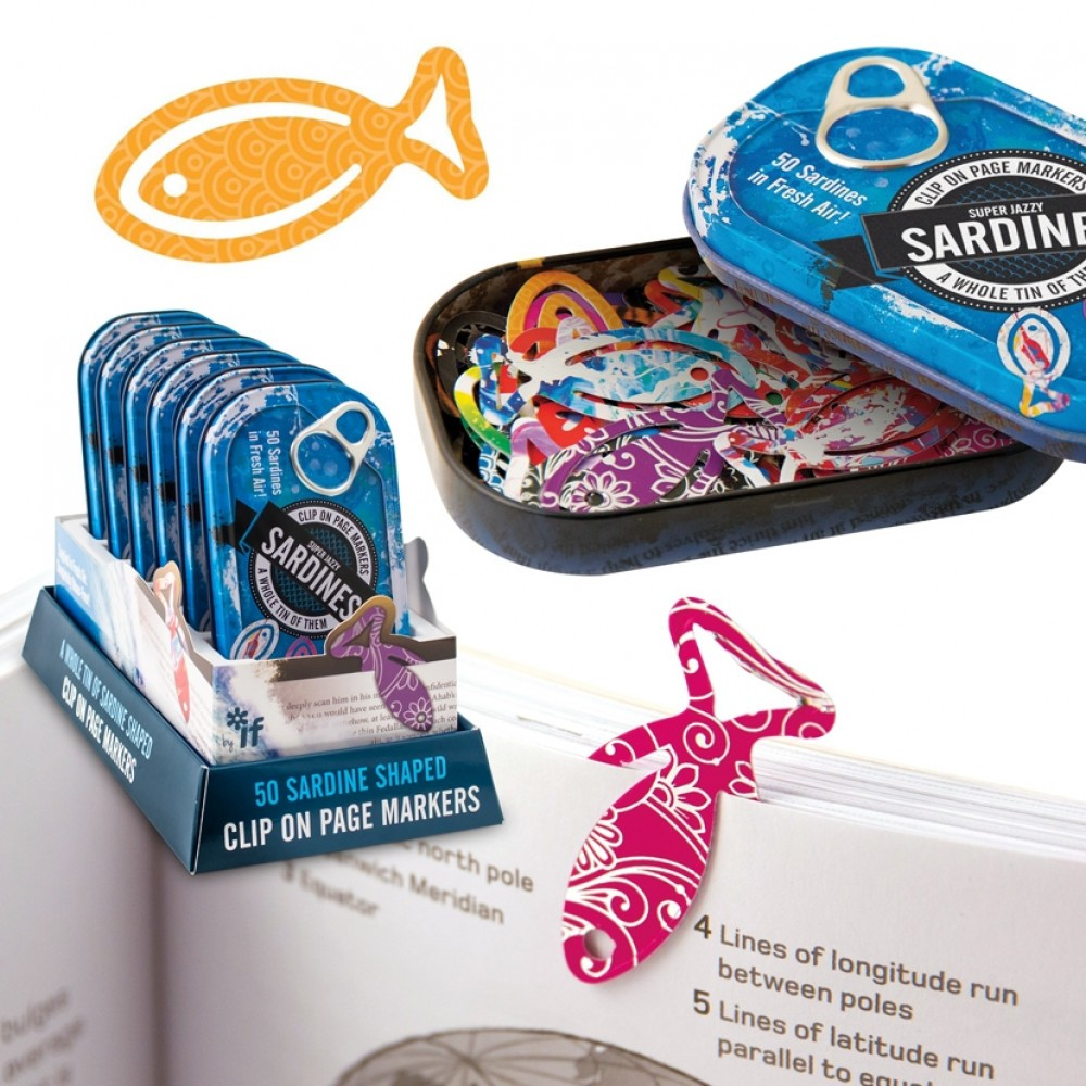 Tin of Sardines Page Markers