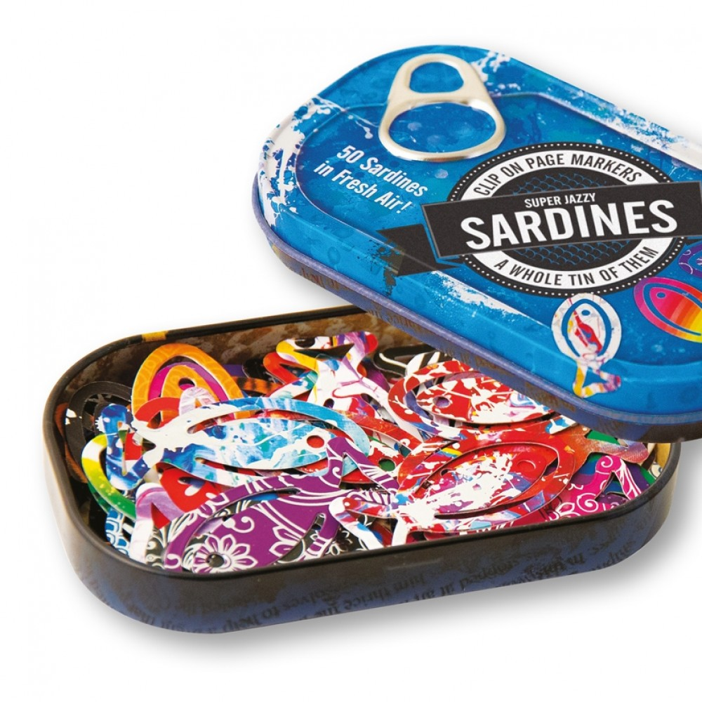 Tin of Sardines Page Markers